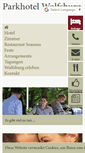 Mobile Screenshot of parkhotel-wolfsburg.de